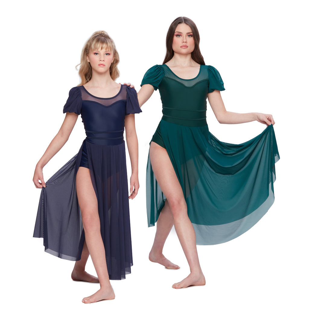 princess polly baby blue dress Blue Flowy Dance Dress Modern Dance Ballet Dresses Women's Female Lady Blue  White Gradient Colored Long