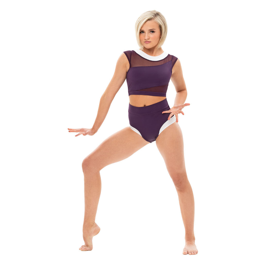 Style 5621-Mulberry/Wht