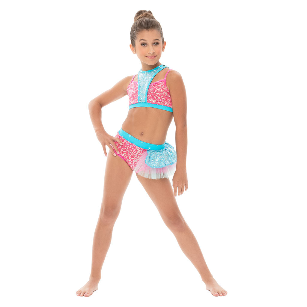 Style 9824-Pink/Turq